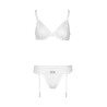 DARING Intimates Ensemble Be Mine 3 Pièces Blanc